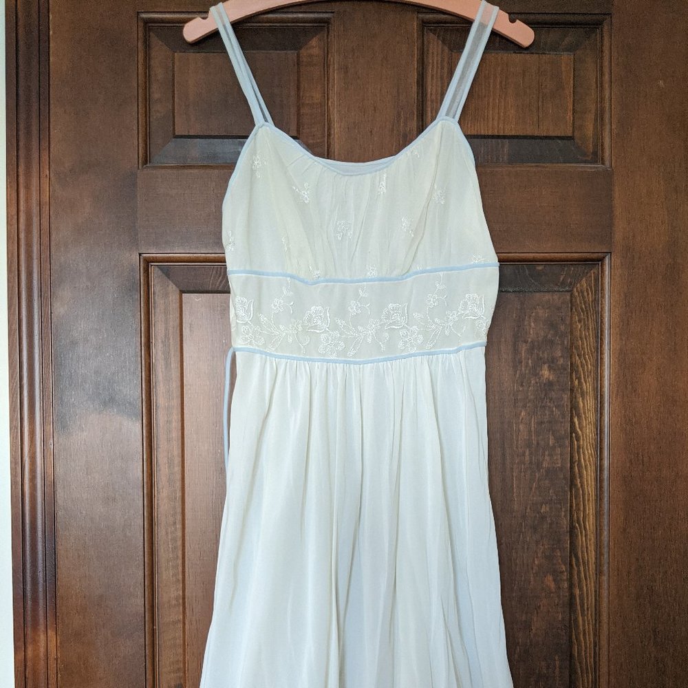 Vintage Ivory Lace Slip or Nightgown
